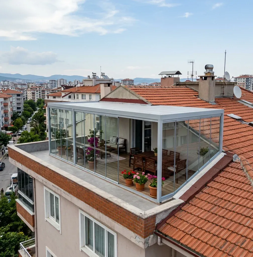 Teras kapama uygulaması – fotoğraf 2