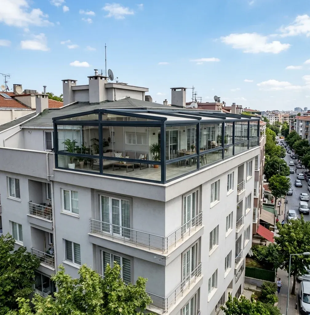 Teras kapama uygulaması – fotoğraf 3